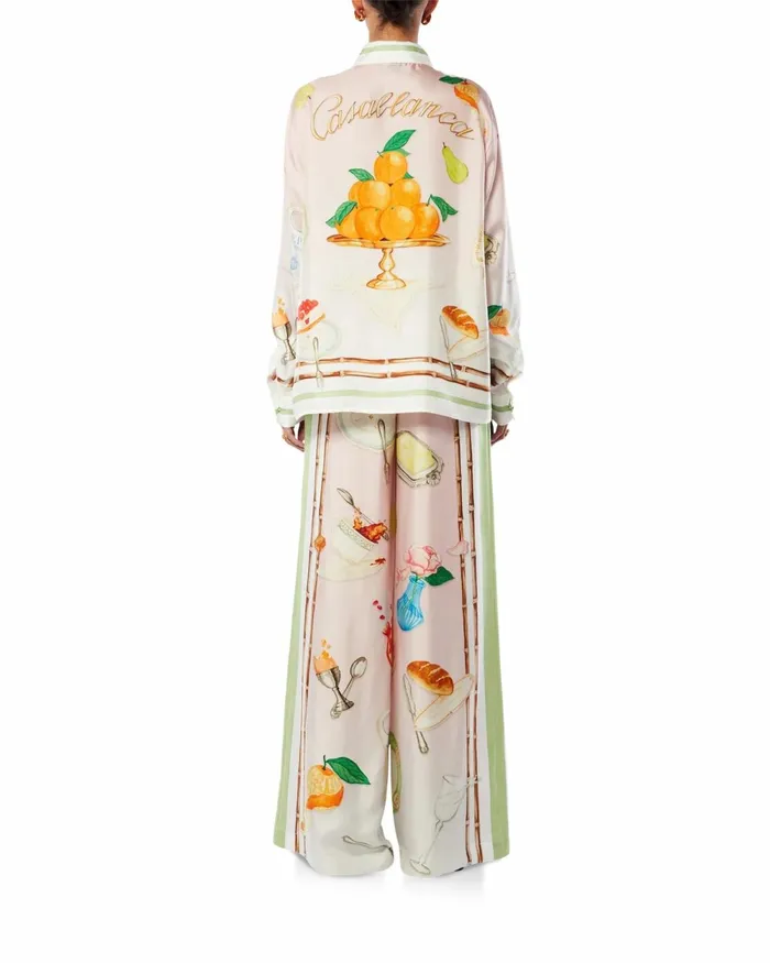 Casablanca Paris Shirts Ne Pas Deranger Silk Shirt 8211 Women Casablanca Paris Shirts Ne Pas Deranger Silk Shirt 8211 Women