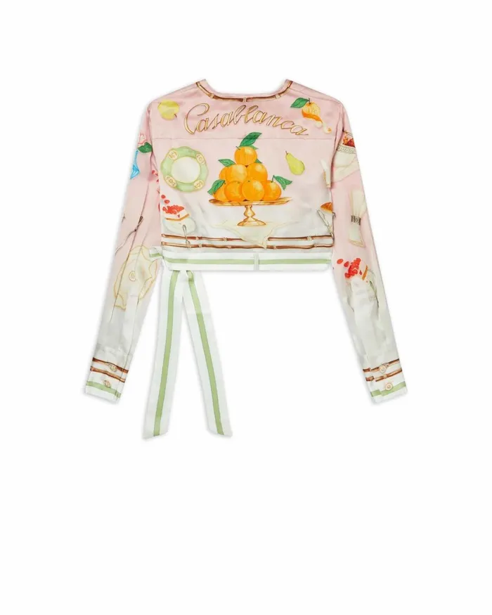 Casablanca Paris Shirts Ne Pas Deranger Wrap Blouse 8211 Women