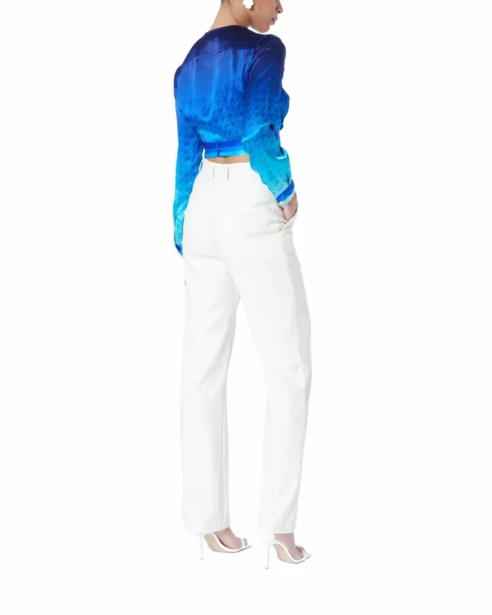 Casablanca Paris Shirts The Night View Wrap Blouse 8211 Women Casablanca Paris Shirts The Night View Wrap Blouse 8211 Women