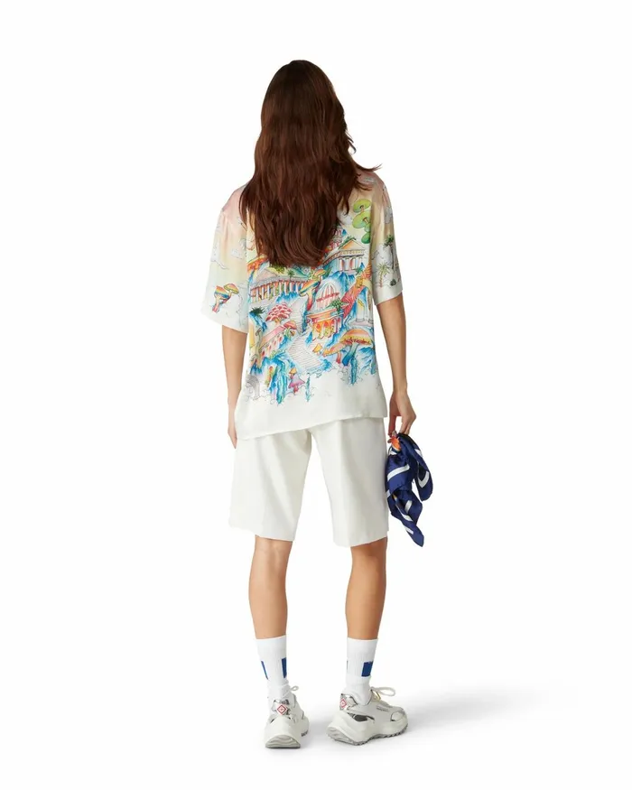 Casablanca Paris Shirts The Road To Knowledge Silk Shirt 8211 MenWomen Casablanca Paris Shirts The Road To Knowledge Silk Shirt 8211 MenWomen