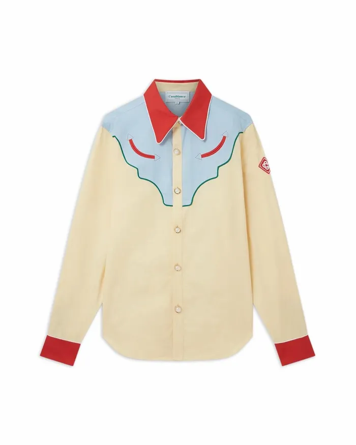 Casablanca Paris Shirts Western Shirt 8211 Men
