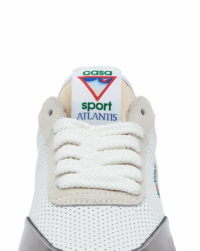 Casablanca Paris Sneakers Atlantis White and Chrome Sneaker 8211 Women