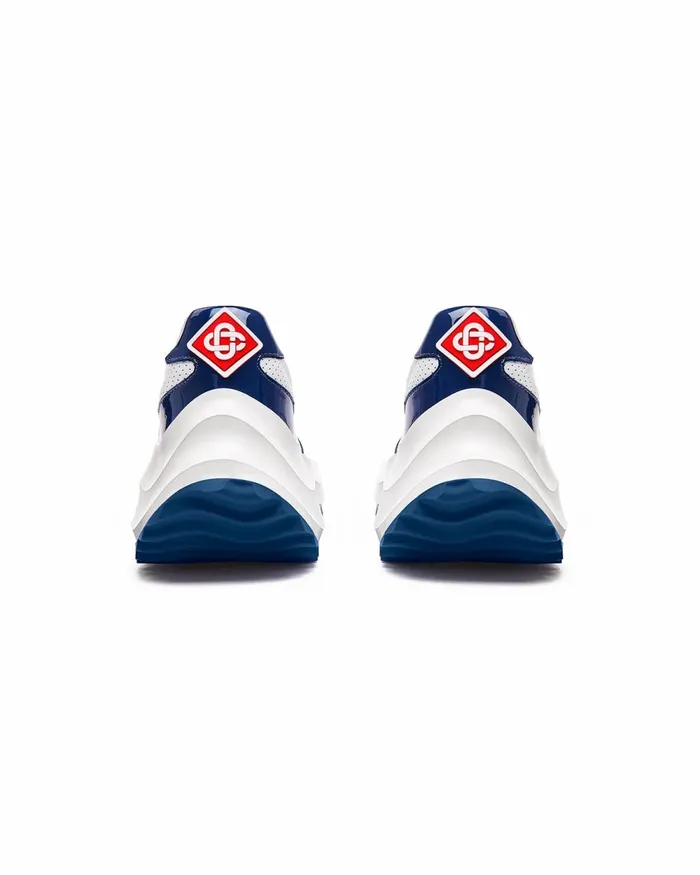 Casablanca Paris Sneakers Atlantis White and Midnight Navy Sneaker 8211 Men