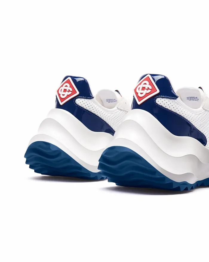 Casablanca Paris Sneakers Atlantis White and Midnight Navy Sneaker 8211 Men