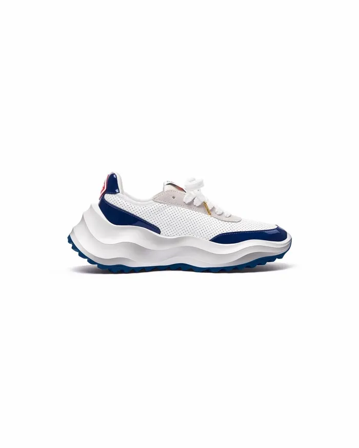 Casablanca Paris Sneakers Atlantis White and Midnight Navy Sneaker 8211 Men