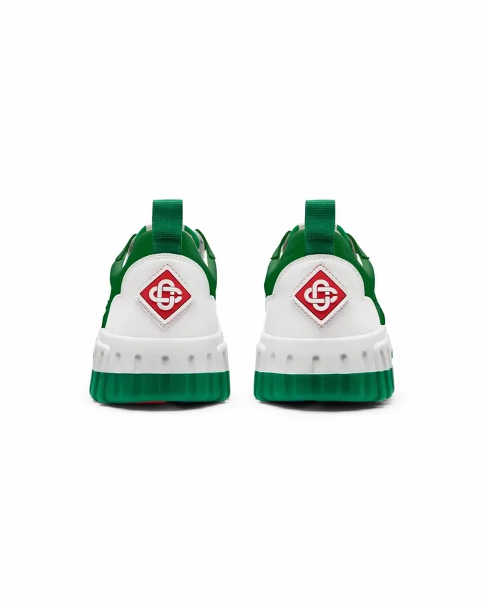 Casablanca Paris Sneakers Court Green and White Sneaker 8211 Women