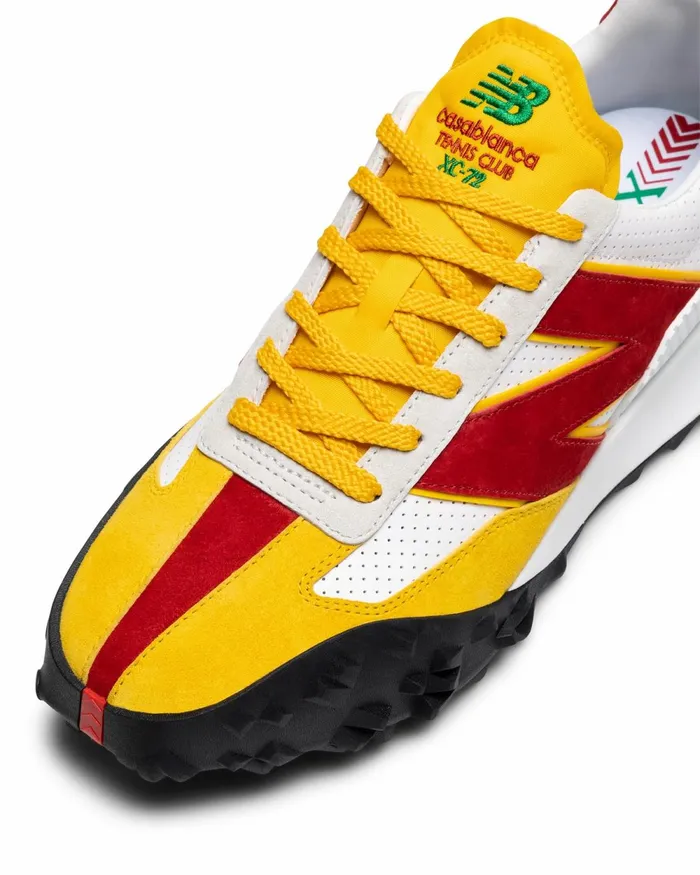 Casablanca Paris Sneakers XC72 Red and Yellow Casablanca And New Balance 8211 MenWomen