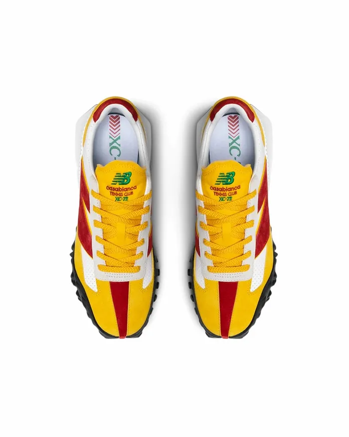 Casablanca Paris Sneakers XC72 Red and Yellow Casablanca And New Balance 8211 MenWomen