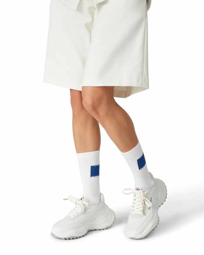 Casablanca Paris Socks Blue Casa Square Socks 8211 MenWomen Casablanca Paris Socks Blue Casa Square Socks 8211 MenWomen