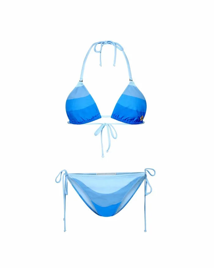 Casablanca Paris Swimwear Blue Gradient Bikini Set 8211 Women