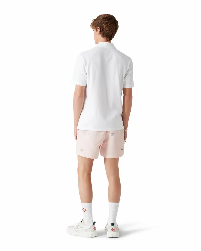 Casablanca Paris Swimwear Embroidered Motif Swim Shorts 8211 Men