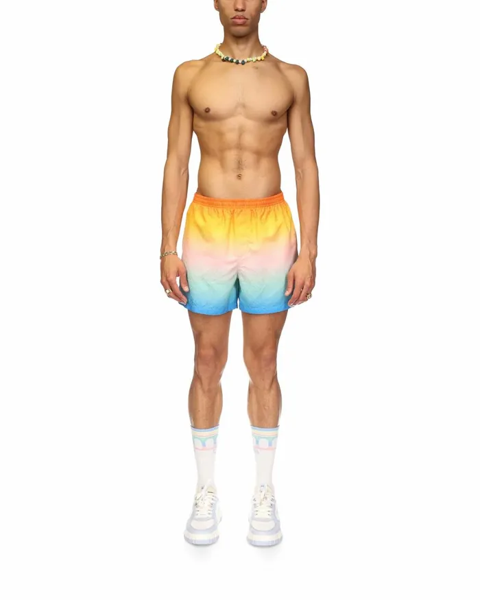 Casablanca Paris Swimwear Gradient Swim Trunks 8211 Men