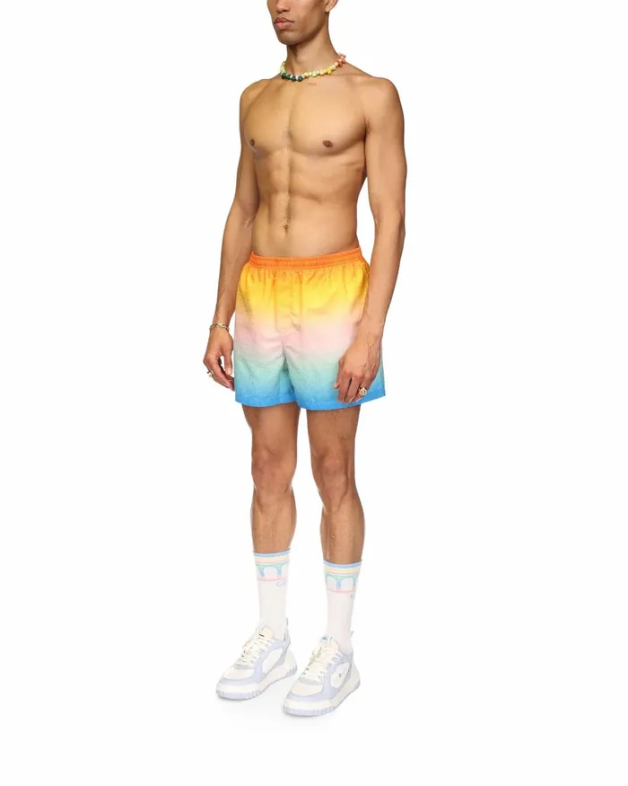 Casablanca Paris Swimwear Gradient Swim Trunks 8211 Men