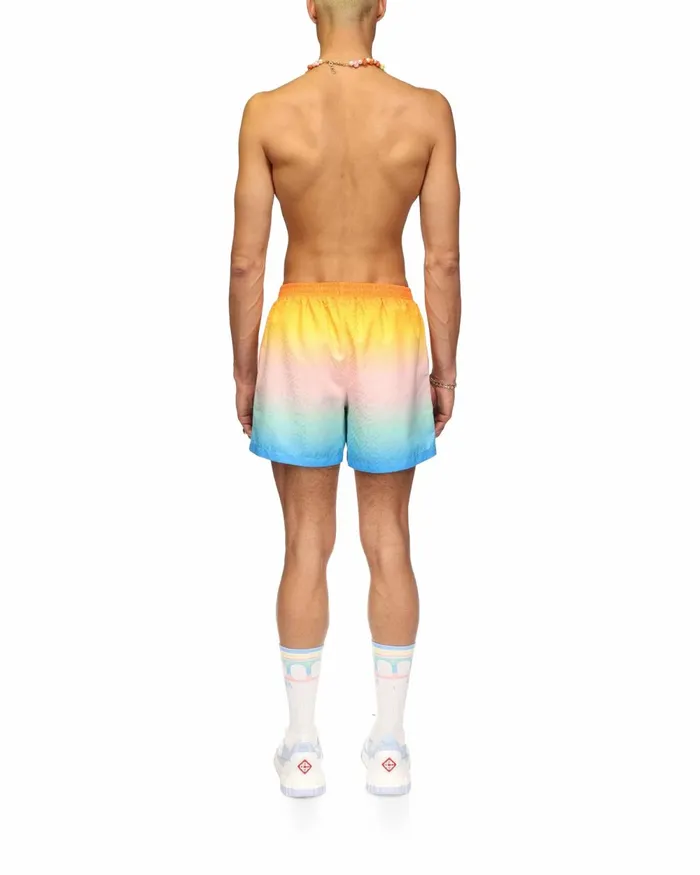 Casablanca Paris Swimwear Gradient Swim Trunks 8211 Men
