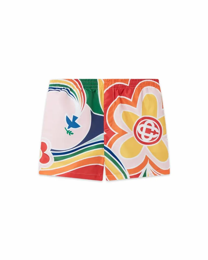 Casablanca Paris Swimwear Le Pouvoir Des Fleurs Swim Trunks 8211 Men