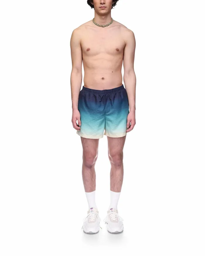 Casablanca Paris Swimwear Midnight Gradient Swim Trunks 8211 Men