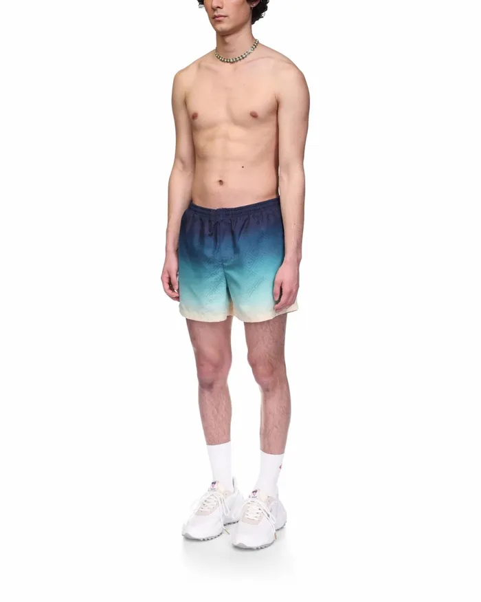 Casablanca Paris Swimwear Midnight Gradient Swim Trunks 8211 Men
