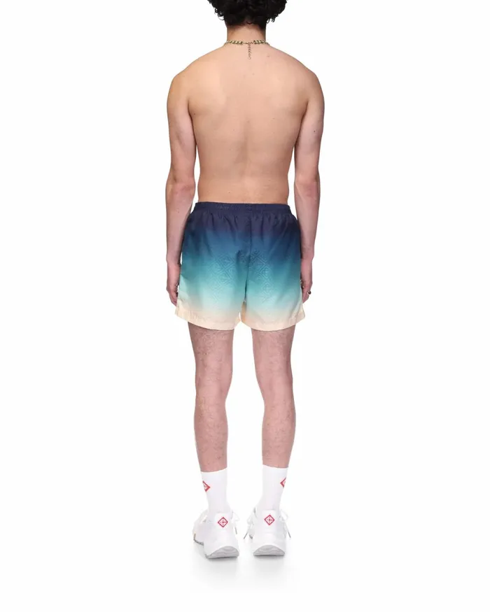 Casablanca Paris Swimwear Midnight Gradient Swim Trunks 8211 Men