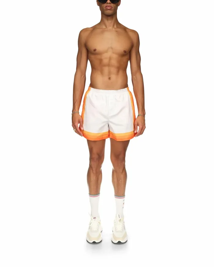 Casablanca Paris Swimwear Orange Gradient Swim Trunks 8211 Men Casablanca Paris Swimwear Orange Gradient Swim Trunks 8211 Men