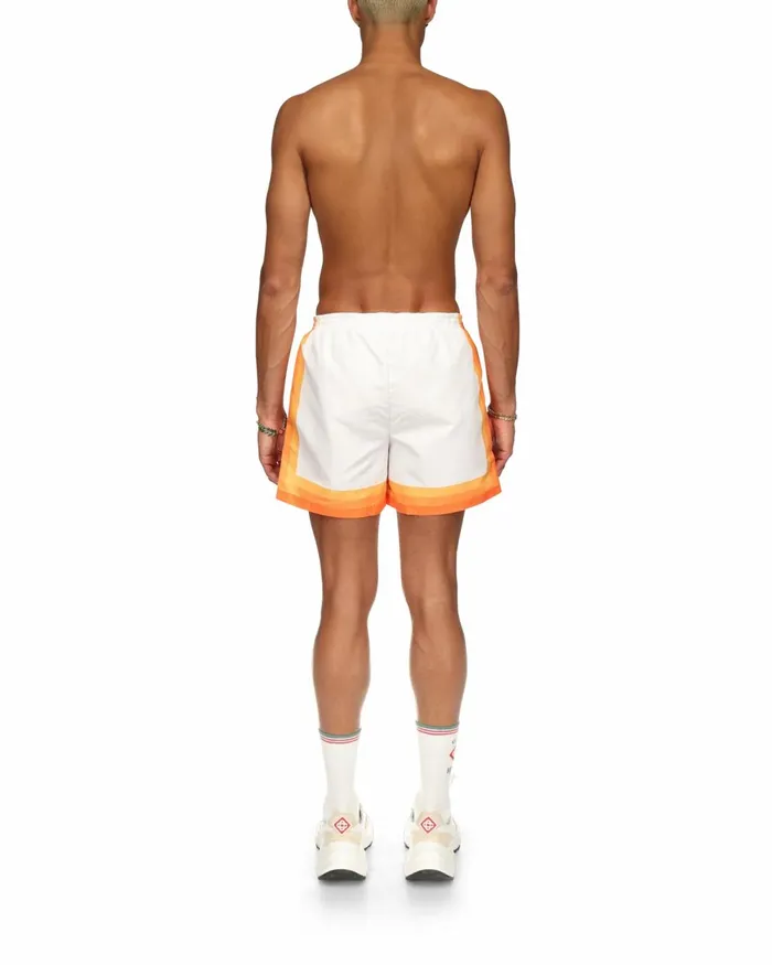 Casablanca Paris Swimwear Orange Gradient Swim Trunks 8211 Men Casablanca Paris Swimwear Orange Gradient Swim Trunks 8211 Men