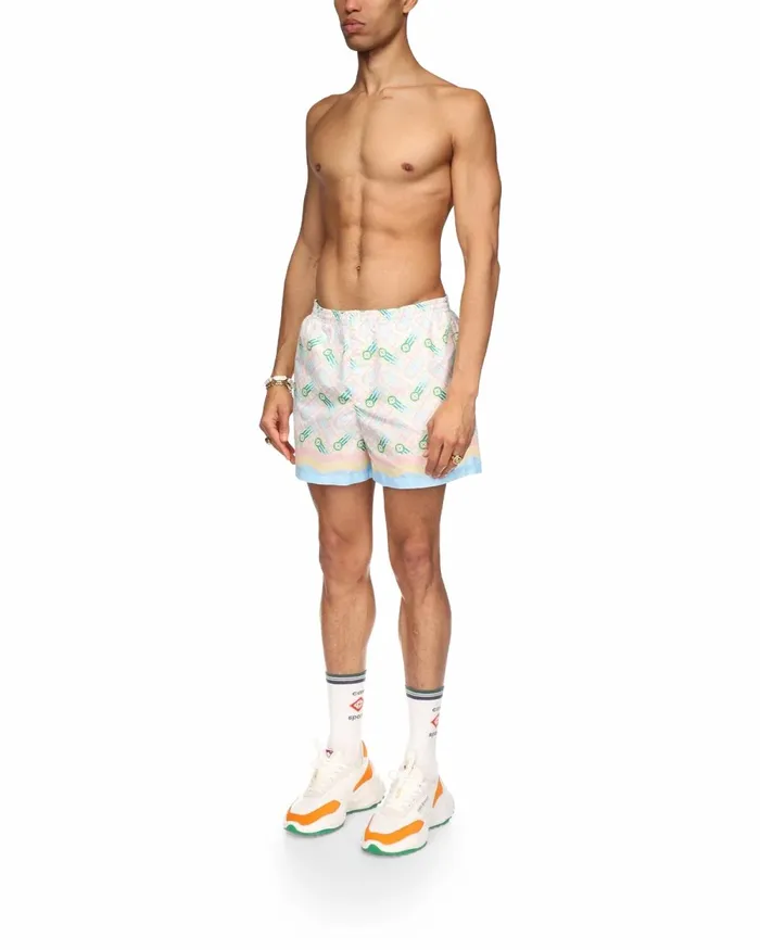 Casablanca Paris Swimwear Ping Pong Swim Trunks 8211 Men Casablanca Paris Swimwear Ping Pong Swim Trunks 8211 Men