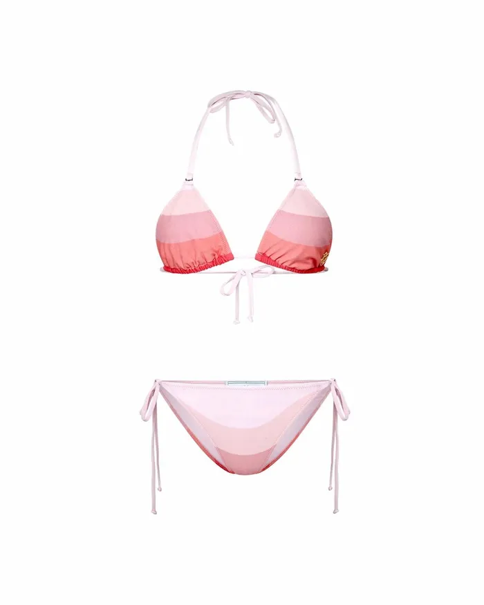 Casablanca Paris Swimwear Pink Gradient Bikini Set 8211 Women