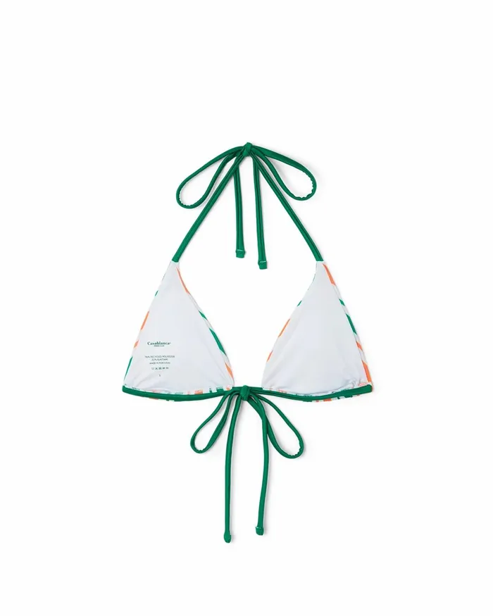 Casablanca Paris Swimwear Striped String Bikini Top 8211 Women Casablanca Paris Swimwear Striped String Bikini Top 8211 Women