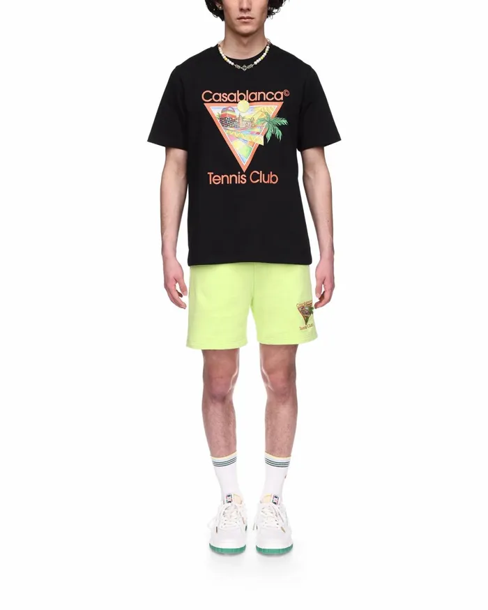 Casablanca Paris TShirts Afro Cubism Tennis Club TShirt 8211 MenWomen