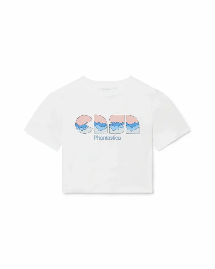 Casablanca Paris TShirts Casa Clouds Baby TShirt 8211 Women