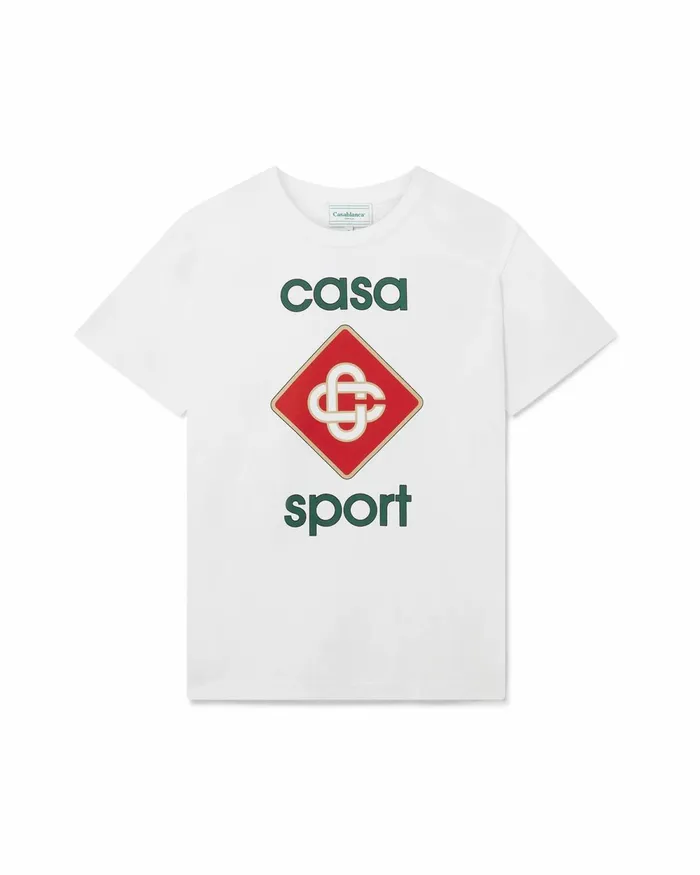 Casablanca Paris TShirts Casa Sport Logo TShirt 8211 MenWomen
