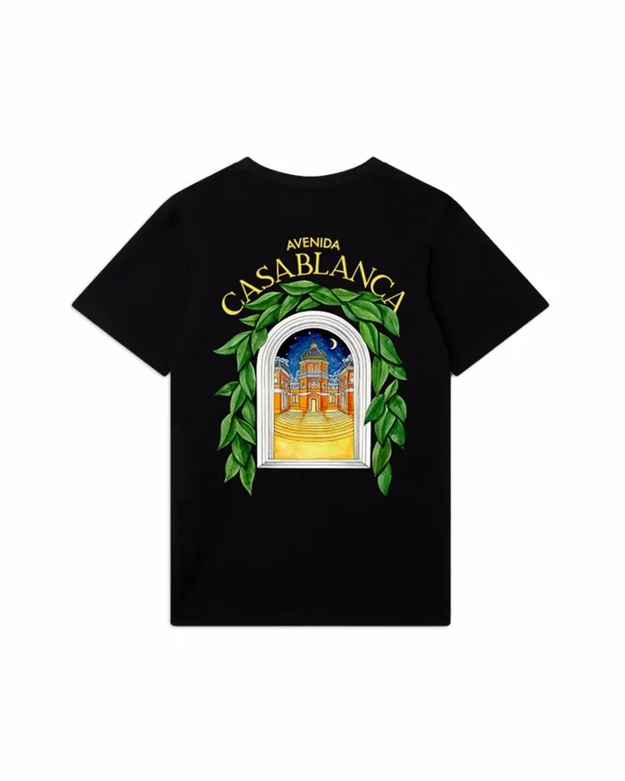 Casablanca Paris TShirts Casablanca Avenida TShirt 8211 MenWomen