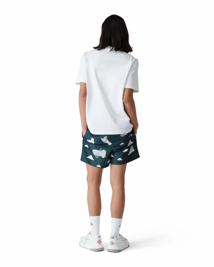 Casablanca Paris TShirts Diamond Logo Patch TShirt 8211 MenWomen
