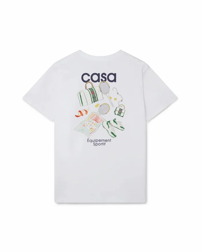 Casablanca Paris TShirts Equipement Sportif TShirt 8211 MenWomen