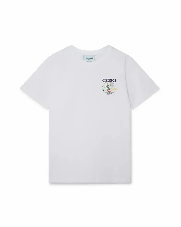 Casablanca Paris TShirts Equipement Sportif TShirt 8211 MenWomen Casablanca Paris TShirts Equipement Sportif TShirt 8211 MenWomen
