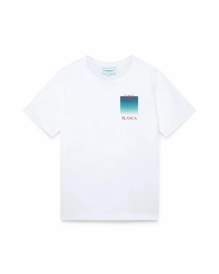 Casablanca Paris TShirts Gradient Casa Logo TShirt 8211 MenWomen
