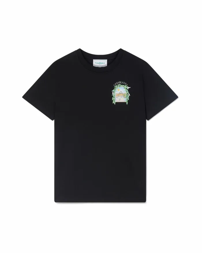 Casablanca Paris TShirts L039Arche De Tennis TShirt 8211 MenWomen