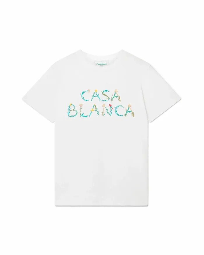 Casablanca Paris TShirts L039Arche Fleurie TShirt 8211 MenWomen