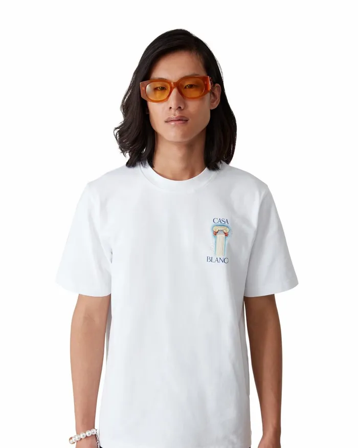 Casablanca Paris TShirts La Colonne TShirt 8211 MenWomen