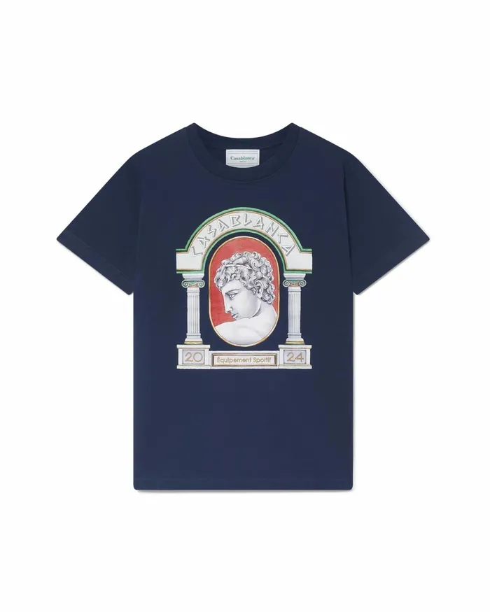 Casablanca Paris TShirts La Medaille TShirt 8211 MenWomen