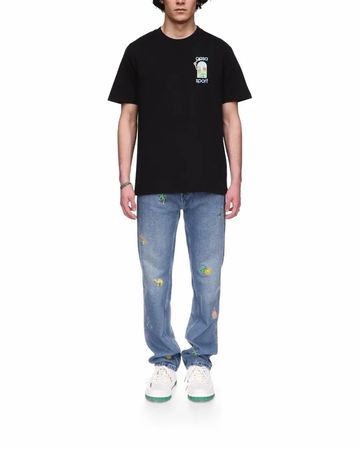 Casablanca Paris TShirts Le Jeu Color TShirt 8211 MenWomen Casablanca Paris TShirts Le Jeu Color TShirt 8211 MenWomen