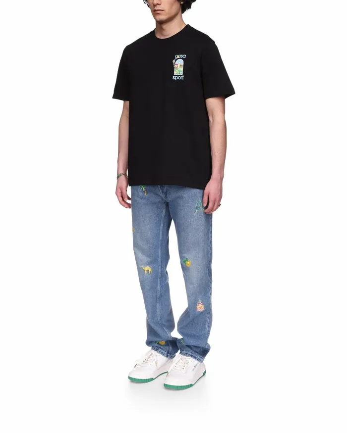 Casablanca Paris TShirts Le Jeu Color TShirt 8211 MenWomen Casablanca Paris TShirts Le Jeu Color TShirt 8211 MenWomen