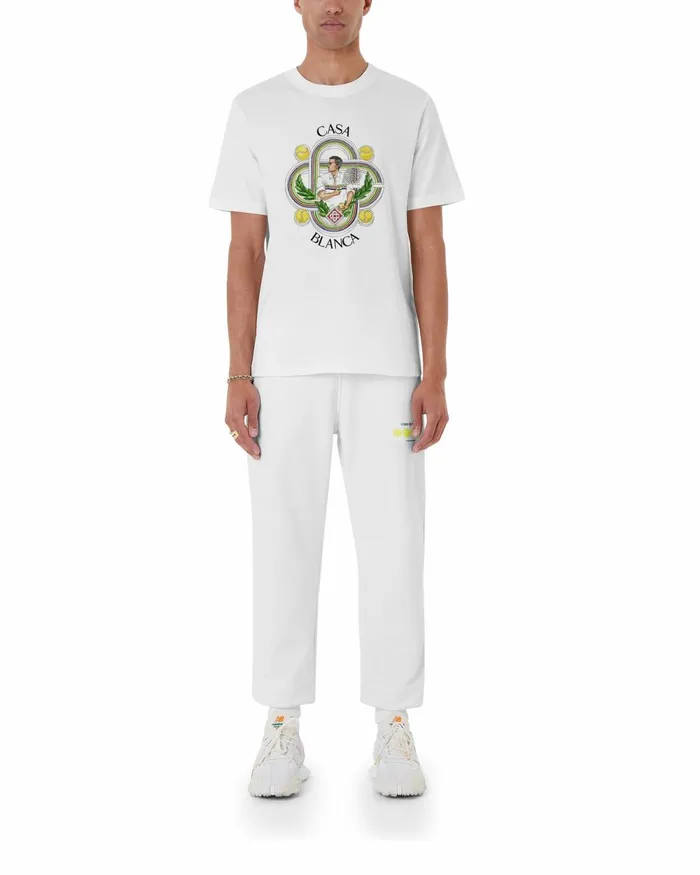 Casablanca Paris TShirts Le Joueur TShirt 8211 MenWomen Casablanca Paris TShirts Le Joueur TShirt 8211 MenWomen