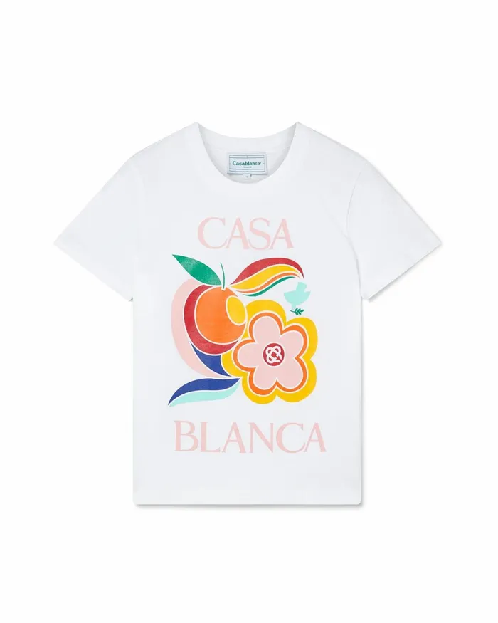 Casablanca Paris TShirts Le Pouvoir Des Fleurs TShirt 8211 Women