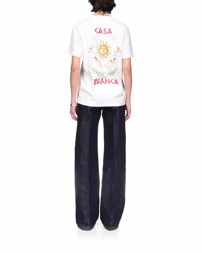 Casablanca Paris TShirts Le Temple Du Savoir TShirt 8211 Women