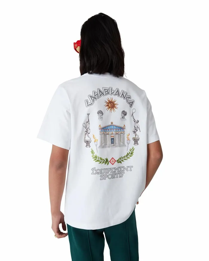 Casablanca Paris TShirts Le Temple Du Sport TShirt 8211 MenWomen