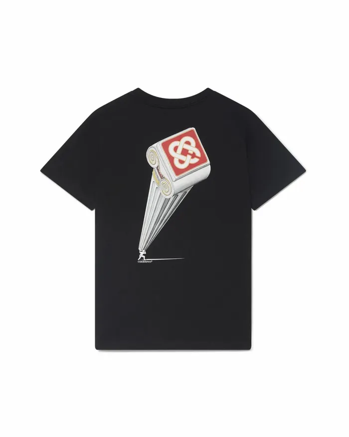 Casablanca Paris TShirts Leaning Column TShirt 8211 MenWomen