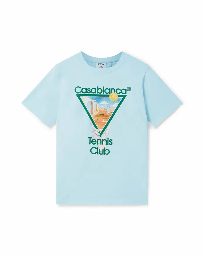 Casablanca Paris TShirts Metaphysical Tennis Icon TShirt 8211 MenWomen
