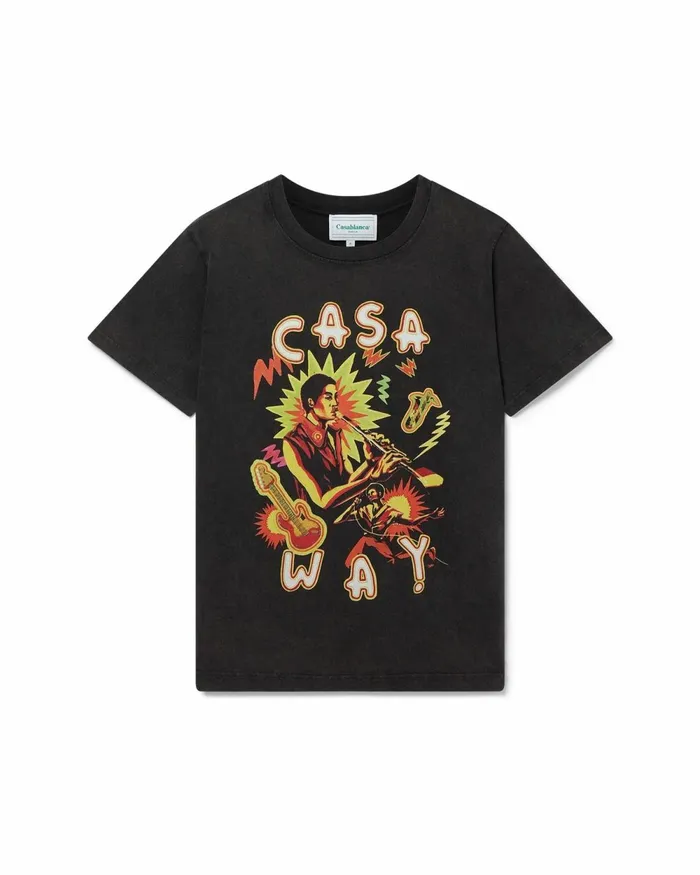 Casablanca Paris TShirts Music For The People TShirt 8211 MenWomen