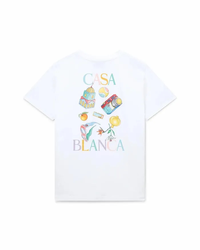Casablanca Paris TShirts Objets En Vrac TShirt 8211 MenWomen
