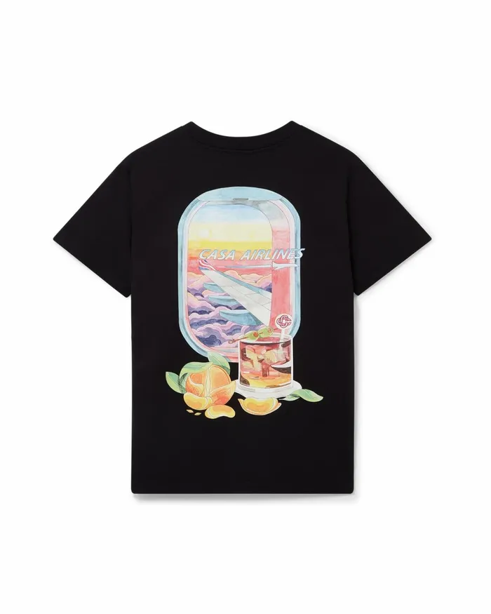 Casablanca Paris TShirts Panoramique TShirt 8211 MenWomen